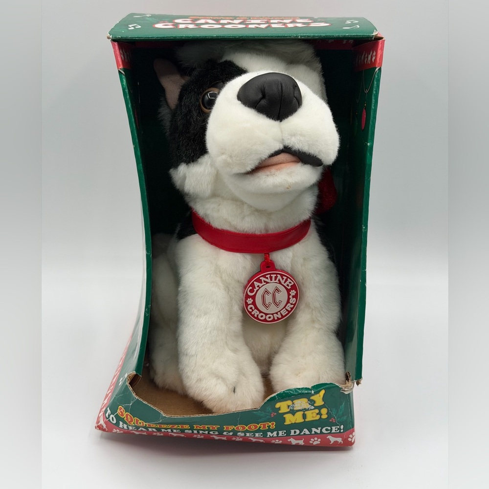 Sing & Dance Canine Crooners Plush Dog - New